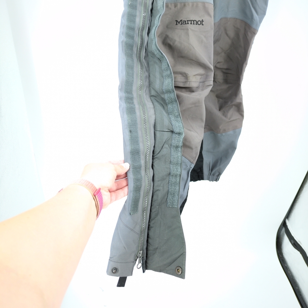 Marmot Goretex XCR Xtended Comfort Range Pants Waterproof Men's Medium Grey Rain - Picture 5 of 14